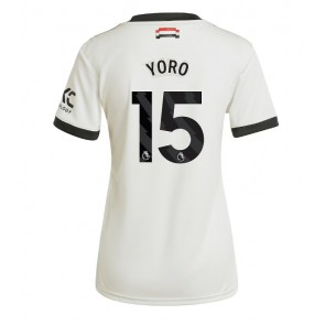 Manchester United Leny Yoro #15 Tredjetröja Dam 2024-25 Kortärmad